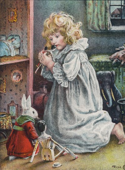 人形の就寝時間 作： Rosa Clementina Petherick